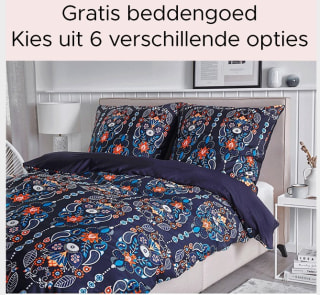 Gratis beddengoed set bij aankoop vanaf €160 bij Beliani