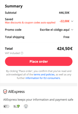 Realidad Virtual Sony PlayStation VR2 por 424,50€