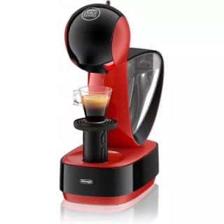 Cafetera cápsulas DeLonghi Infinissima en rojo o blanco por 40,52€