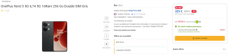ONEPLUS Nord 3 à 329€