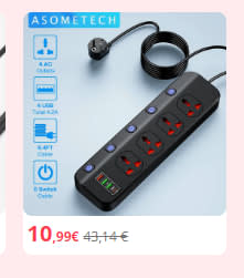 Cargador universal por 10,99€