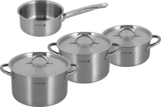 deBuyer Prim Appety Pannenset- roestvrijstaal - 4 delig voor €63,64 bij Bol.com