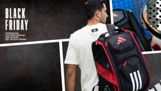 Black Friday hasta 55% + 10% EXTRA Adidas Padel grandes ofertas