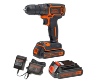 BLACK+DECKER accuboormachine BDCDC18B-QW + extra accu voor €50,69 bij de Gamma