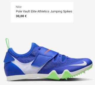 Botas de Atletismo para Hombre Nike Pole Vault Elite por 30€