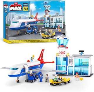 MAX CITY Aeropuerto con 793 Bloques de Construcción por 36,99€