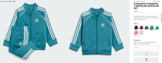 Adidas Conjunto chaqueta y pantalón Adicolor SST por 35,75€