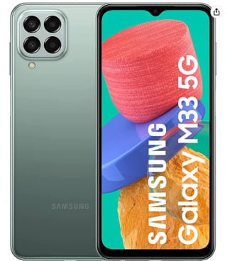 Movil Samsung Galaxy M33 5G 6/128GB por 239€