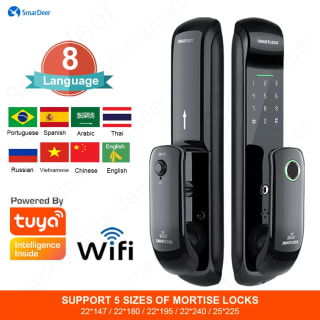 Fechadura digital da Smardeer - R$ 454,18