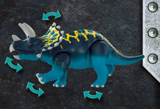 PLAYMOBIL Dino Rise Triceratops: razernij rond de legendarische stenen - 70627 voor €10,07 bij Amazon