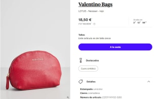 Neceser Valentino Bags LOTUS por 18.5€