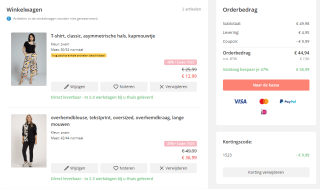 20% korting op alles bij Ulla Popken