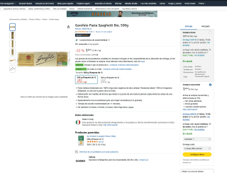 3 Garofalo Pasta Spaghetti Bio 500g por solo 3,76€