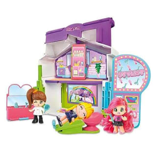 Pinypon Profesiones 3 en 1, Juguete Convertible, 3 escenarios en 1, Escuela, peluquería o Cocina Por 26,90€