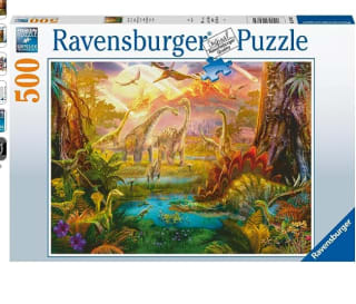 Puzzle marca Ravensburger Tierra de Dinosaurios 500 piezas por 5€