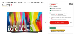 Descuentazos hasta 530€ en televisores OLED LG Corred