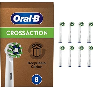 Pack 8 recambios Oral-B CrossAction a 18,99€