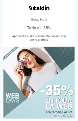 -35% de Descuento en Vitaldin.