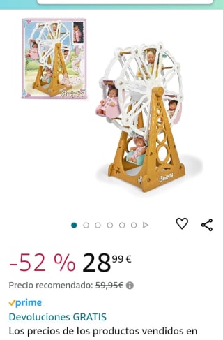 Barriguita Noria musical por 28,99€.