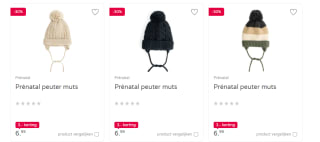Diverse weekenddeals bij Prénatal