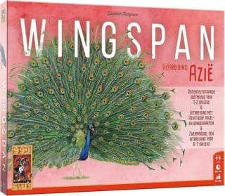 Wingspan Azië uitbreiding (999games) voor €30,39 bij Bol