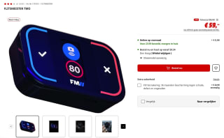Flitsmeister 2 voor 59 euro + 1 jaar Flitsmeister Pro