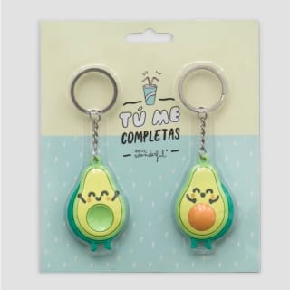 Set 2 llaveros para amigas que encajan a la perfección por 5,50€