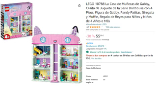 LEGO La Casa De Muñecas De Gabby de 498 Piezas por 39.2€