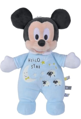 Disney Peluche Mickey Brilla En La Oscuridad por 12,76€.
