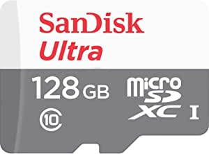 Cartão MicroSDXC da SanDisk de 128GB - R$ 76,90
