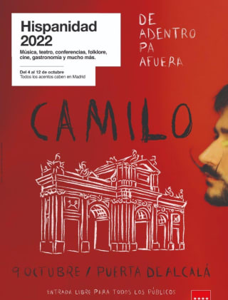 Concierto de Camilo gratis el día 9 de Octubre en Madrid