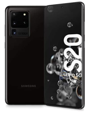 Reacondicionado - Samsung S20 Ultra 5G desbloqueado Cosmic Black 128GB por $6827