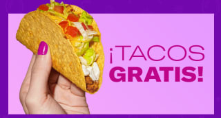 Gratis Crunchy Taco Supreme carne picada o veggie el 4 de Octubre en Taco Bell
