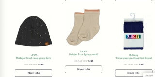 Diverse Babykleertjes van bv Quapi, Name It en meer vanaf €0.95 bij Schattige Babykleertjes