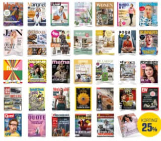 25% korting op meer dan 40 tijdschriften bij Primera