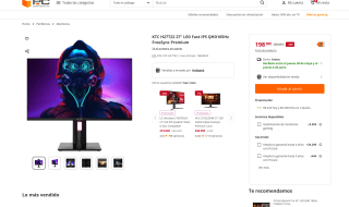 Monitor KTC Gaming 27" 170Hz 2K QHD por solo 198,99€