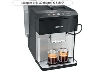 Siemens EQ500 TP515R01 Classic Volautomatische koffiemachine voor €499 bij de Mediamarkt