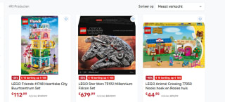 €15 extra korting aan Lego in de sale tot 40% bij Smyths Toys
