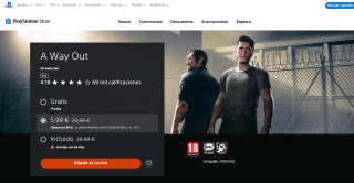 Juego A Way Out Playstation por solo 5,99€