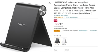 UGREEN Mobiele telefoonstandaard voor €6,37 bij Amazon