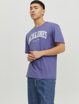 Jack & Jones paarse T-shirt (large) voor €6,62