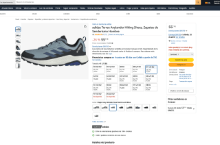 Zapatillas Adidas Terrex Anylander Hiking Hombre desde 55,17€