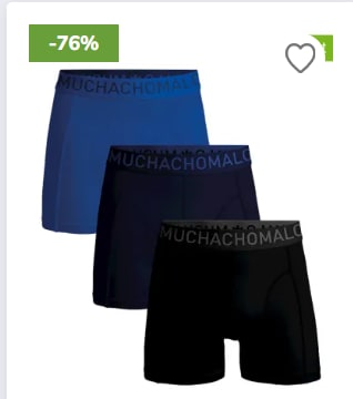 Tot 76% op Muchachomalo ondergoed bij Limango