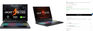 Portátil Gaming Acer Nitro 16, Ryzen 7-7735HS, 16GB, 1TB SSD, NVIDIA RTX 4070, 16", FreeDOS por 1.099€