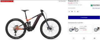 Giant Trance X E+ 3 e-bike voor €2.699 bij Giant