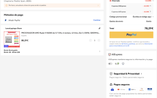 Procesador AMD Ryzen 5 5600X por solo 78,29€