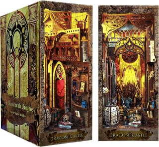 Puzzle 3D RONSTONE Book Nook Danza Mágica del Dragón por 39,99€