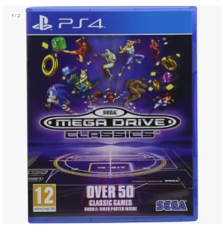 Juego PS4 Megadrive Classics por 17.84€ (Cuenta Nueva 10.48€)