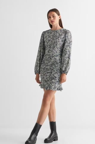 Vestido estampado volantes para Mujer por 4.99€