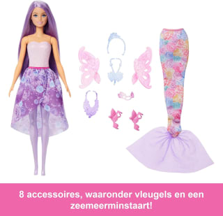 Barbie Fantasy aankleed set - Barbiepop voor €7,99 bij Amazon